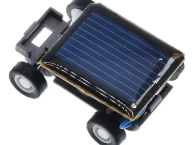 Carrito electrónica de juguete solar