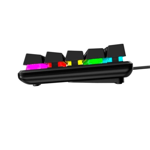 Teclado gamer HyperX inglés US color negro con luz RGB. - Imagen 5