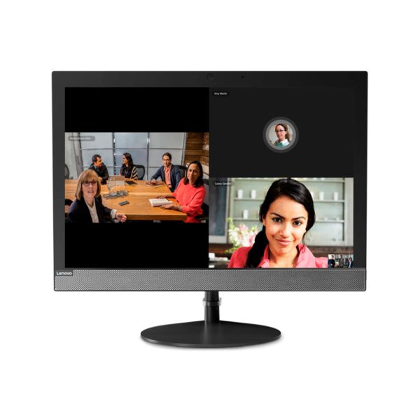 Computador Todo en uno Lenovo, Intel Celeron, 4GB RAM,  1TB SSD, Linux, Negro