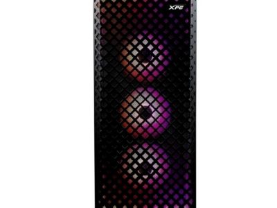 Chasis gamer XPG DEFENDER PRO Negro / Vidrio templado X1 / 3 Fan cooler ARGB