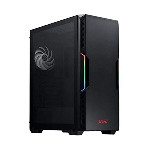 Chasis gamer XPG by ADATA STARKER Negro / ATX / Vidrio templado X1 / 1 Fan cooler ARGB + 1 Fan Cooler Standard + Fuente de poder XPG PROBE / 600 Watts / Certificada 80 Plus Bronze - Imagen 4