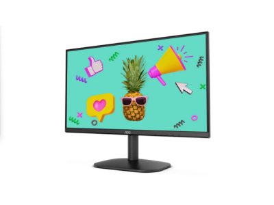 Monitor AOC LED Profesional plano 21.5 VA Full HD (1920 X 1080) / 100Hz / 4 ms / VGA / HDMI /Base Fija / Kensington Lock / Adaptive Sync.