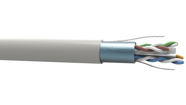 CABLE TRANSMISION DE DATOS GIGALAN F/UTP 23AWGX4P CAT .6A LSZH
