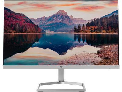 MONITOR HP M22f 21.5HMI Res. FHD-IPS (1920 x 1080) Tasa 75 Hz - Color Gris,bordes infinitos y base metalica