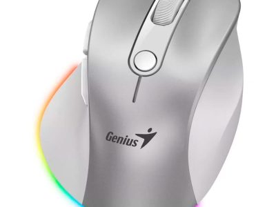 Mouse GENIUS Ergo 9000s pro Plateado