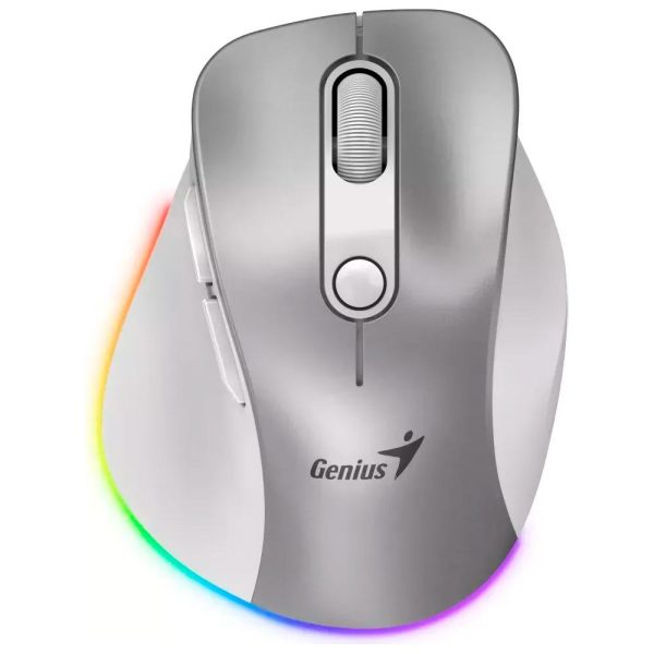 Mouse GENIUS Ergo 9000s pro Plateado - Imagen 3