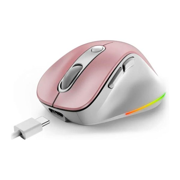 Mouse GENIUS Ergo 9000s pro Rosado - Imagen 3