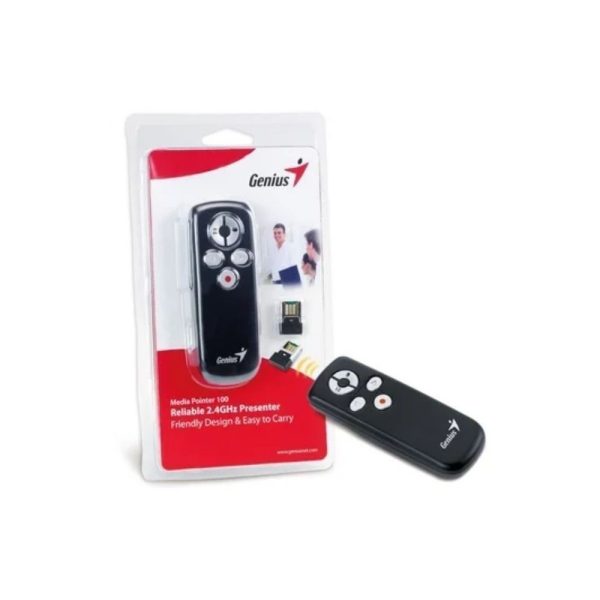 Apuntador Laser GENIUS 100 USB Media COLOR Negro - Imagen 4