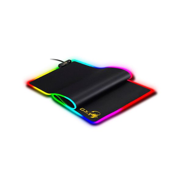 Pad Mouse Gamer Genius, con retroiluminado, Superficie Completamente ultra Lisa, con 800S RGB, Negro - Imagen 3