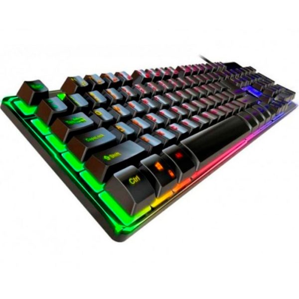 Teclado Gamer GENIUS Con Teclas Flotantes Retroiluminación COLOR Negro - Imagen 4