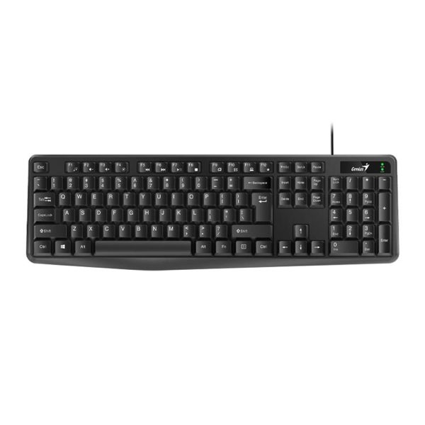 Teclado GENIUS KB-117 USB Alambrico COLOR Negro - Imagen 3