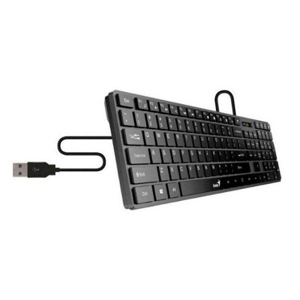 Teclado GENIUS Slimstar 126 QWERTY Numérico COLOR Negro - Imagen 4