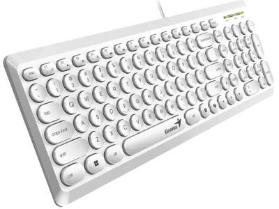 TECLADO USB BLANCO Q200