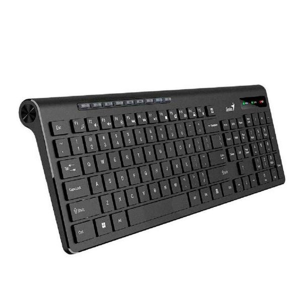 Teclado GENIUS SlimStar 7230 Teclas Tipo Chocolate Ergonómico COLOR Negro - Imagen 3