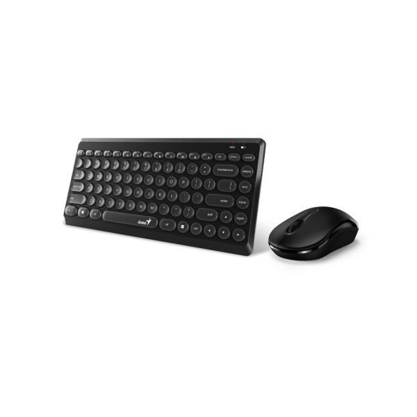 Combo Teclado GENIUS + Mouse LuxeMate Q8000 Inalambrico COLOR Negro - Imagen 3