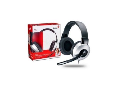 Audífono Diadema Genius HS-05a 2 Plug 3.5mm Negro