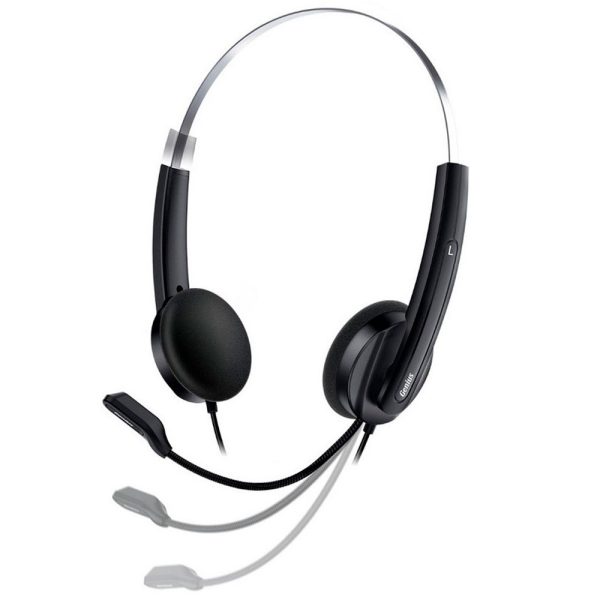 Audifono GENIUS Diadema HS-220U USB COLOR  Negro