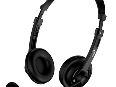 Auriculares GENIUS con diadema USB HS-230U Negro