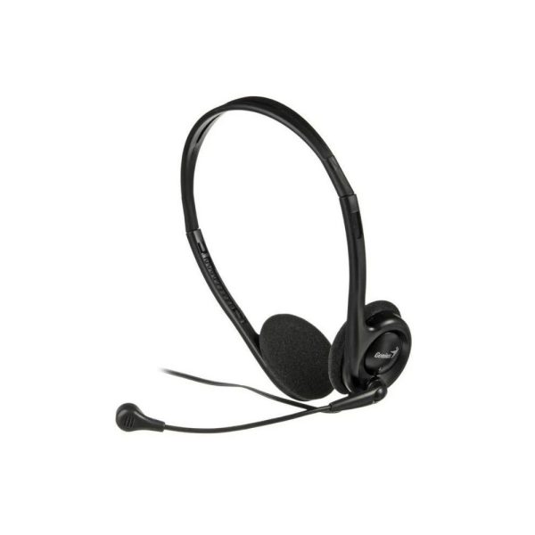 Audífono Diadema GENIUS Con Micrófono HS-200C 2 Plug 3.5mm COLOR Negro - Imagen 3