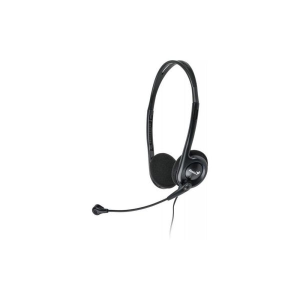 Audífono diadema GENIUS HS-200C 2 Plug 3.5mm Negro con Micrófono - Imagen 3