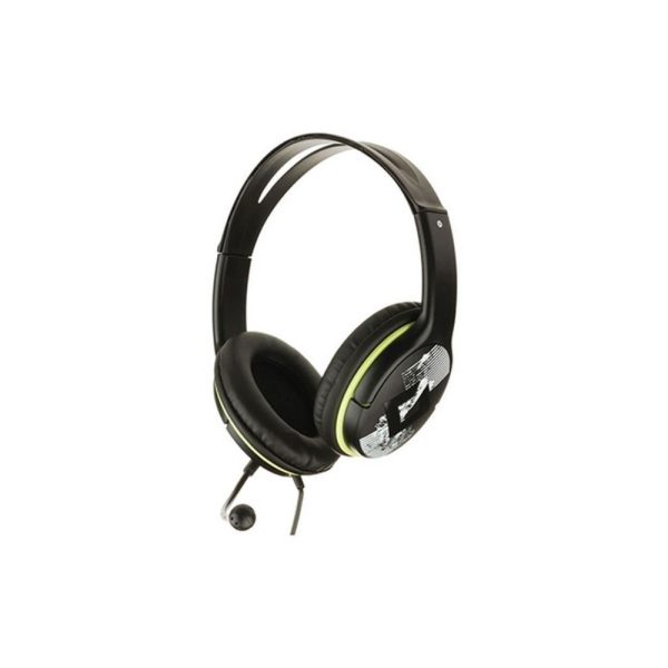 Audífono Diadema GENIUS HS-400A 2 plug 3.5mm Verde - Negro - Imagen 4