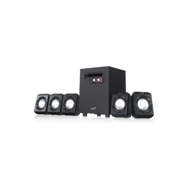 Parlantes Genius SW-5.1 1020 Subwoofer de madera de 5.1 canales