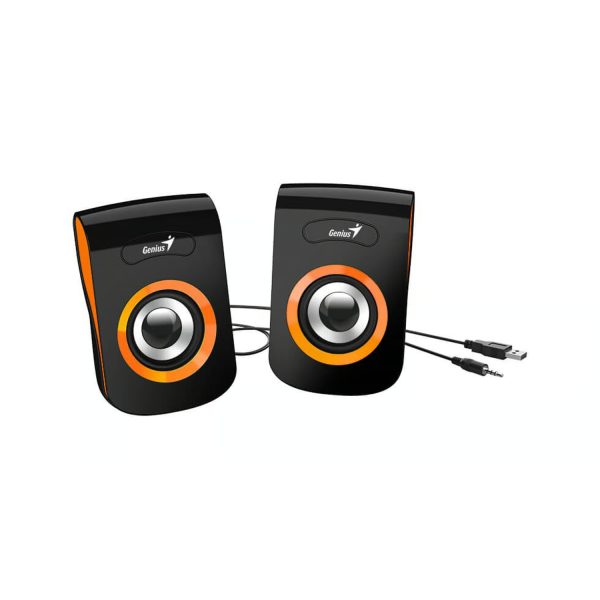 Parlante GENIUS SP Q180 USB COLOR Naranja - Imagen 3