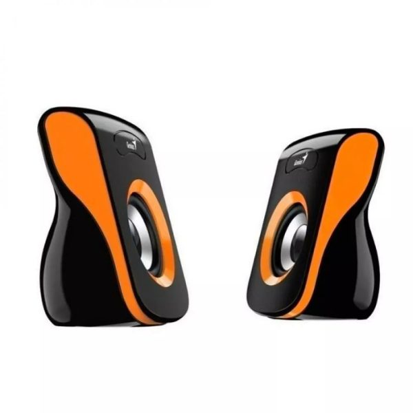 Parlante GENIUS SP Q180 USB COLOR Naranja - Imagen 4