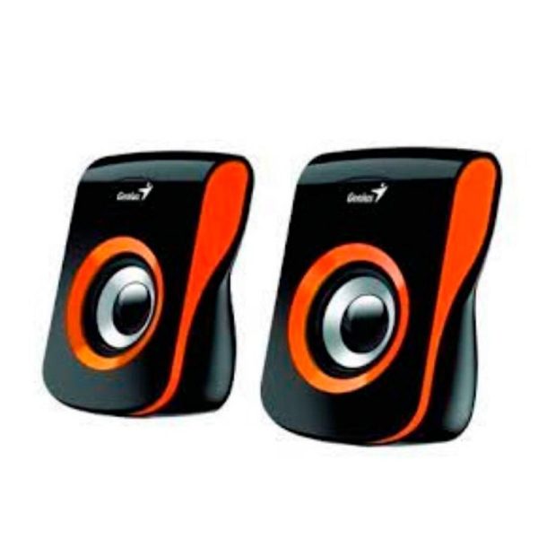 Parlante GENIUS SP Q180 USB COLOR Naranja - Imagen 5