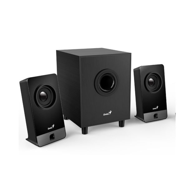 Parlante GENIUS  SW-2.1 300X Con Subwooferr color negro - Imagen 3
