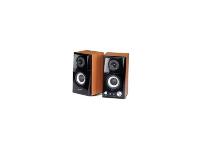 Parlante  madera Genius de 14 watts SP-HF500A,