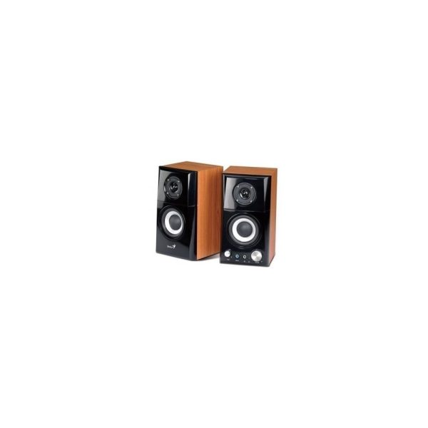 Parlante  madera Genius de 14 watts SP-HF500A,