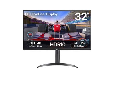 Monitor LG UHD (4K) HDR 32UR550K-B Pivot/ Altura ajustable