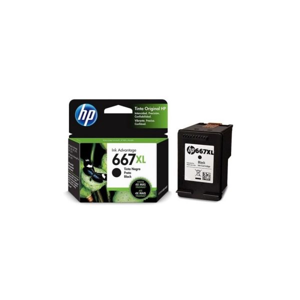 CARTUCHO HP NEGRO 667XL HP DESKJET INK ADVANTAGE 1216,1275,2335,2374,4175 480 pag - Imagen 3