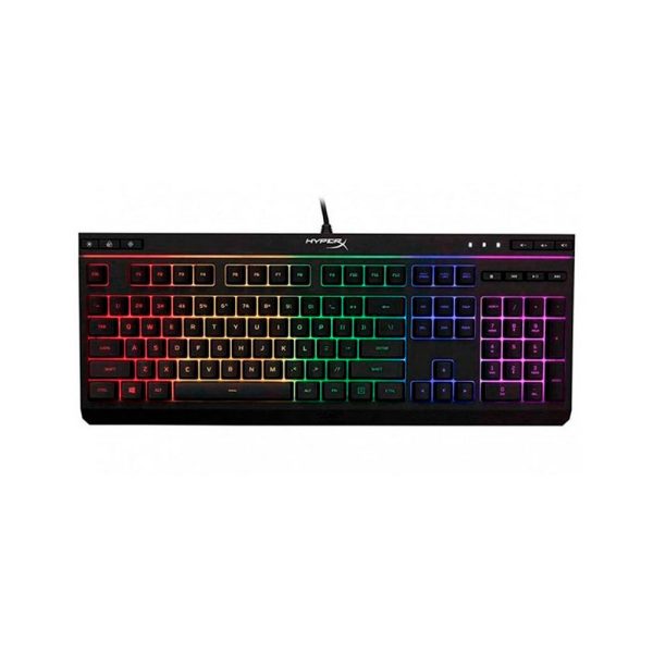 HYPERX -Teclado gaming hyperX alloy Core RGB con retroiluminado color negro/Teclado gaming de membrana Alloy Core RGB