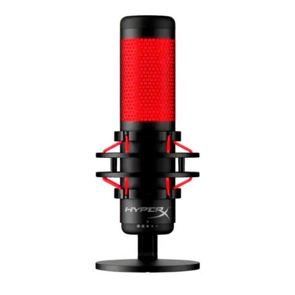 Micrófono HyperX QuadCast condensador multipatrón negro