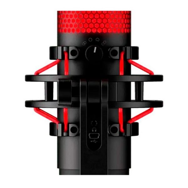 Micrófono HyperX QuadCast condensador multipatrón negro - Imagen 5