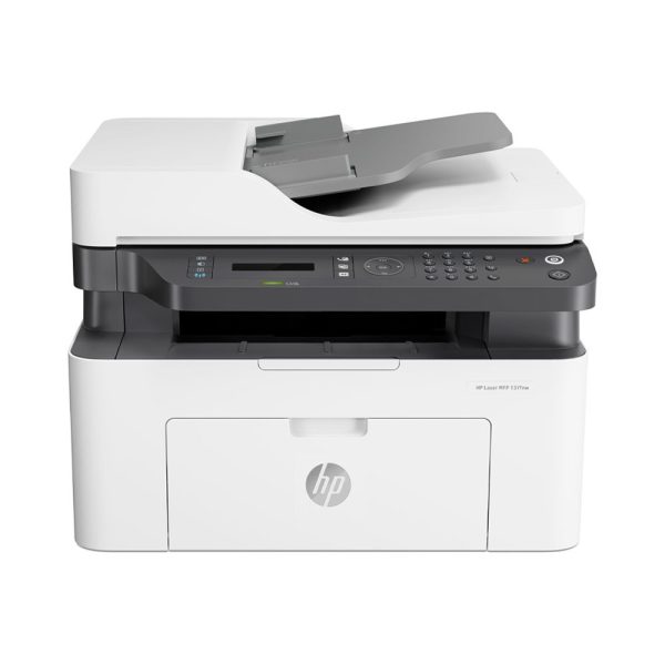 Impresora multifuncional hp m137fnw  láser red-wifi b/n 21 ppm