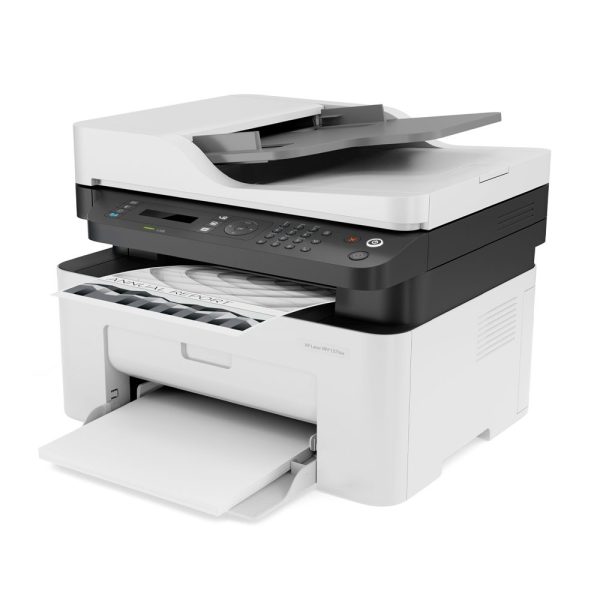 Impresora multifuncional hp m137fnw  láser red-wifi b/n 21 ppm - Imagen 4