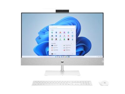 HP AIO Pavilion / Contino 27 / NT / Ryzen 5 5500U / 16GB / 512GB / Win11 / Keyb+M Wireless / White