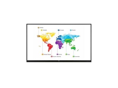 MONITOR LG TOUCH IR 65 resolucion 3840 x 2160/ brillo  350cd/Panel IPS / Built in speakers /  IR touch 20  point/ 16/7/ Performance Android OS 8.0