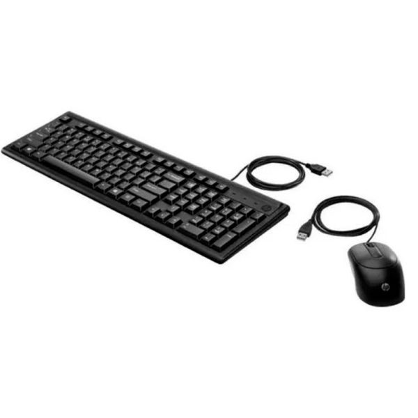 Combo HP Teclado y Mouse alambrico 160, Negro - Imagen 4