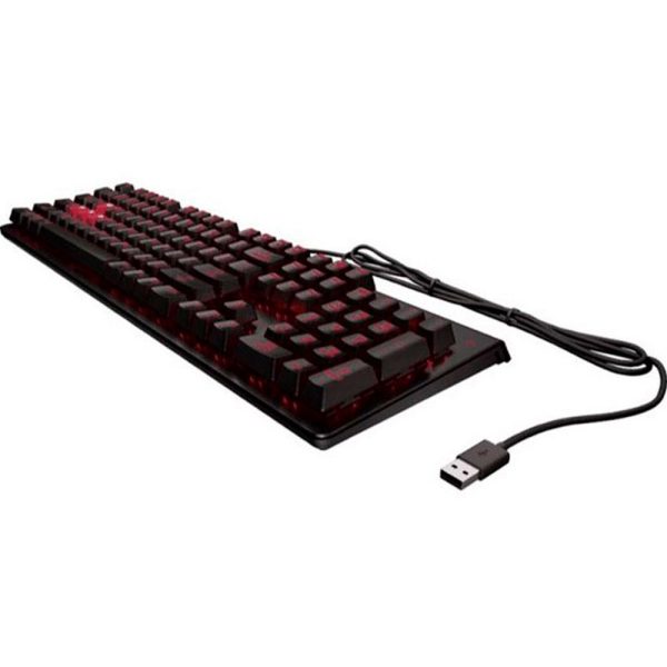 Teclado gaming encoder OMEN by HP color negro - rojo - Imagen 3