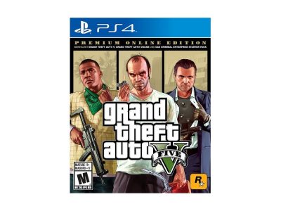 Video Juego para PlayStation 4 PS4 Grand Theft Auto V Premium Edition - LATAM