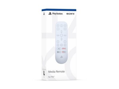 Control y/o Mando a Distancia Multimedia para consola  PLAYSTATION PS5 Blanco y Negro