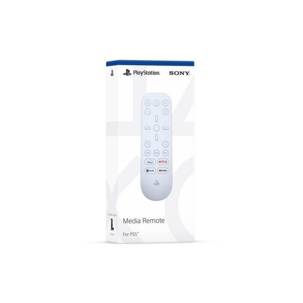 Control y/o Mando a Distancia Multimedia para consola  PLAYSTATION PS5 Blanco y Negro