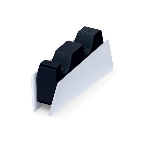 Cargador de Control para consola PLAYSTATION PS5 Blanco y Negro - Imagen 3