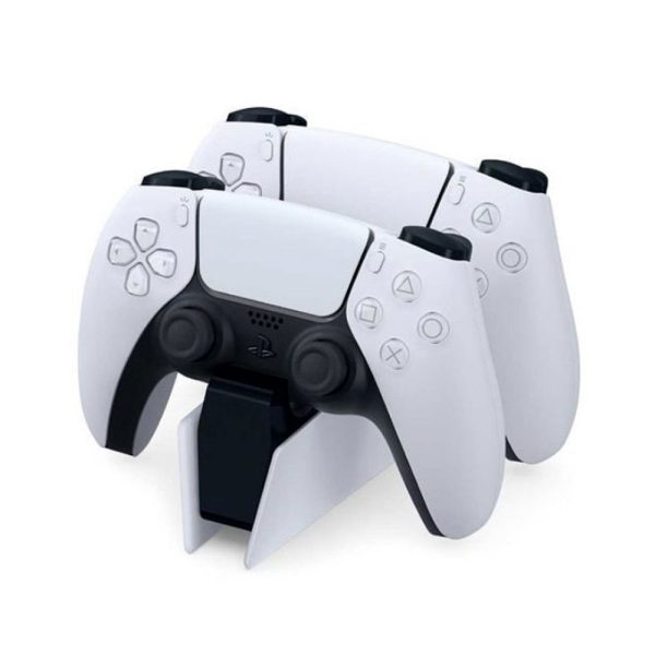 Estación de carga para control Inalámbrico PlayStation 5 DualSense. Color: Blanco Negro - Imagen 3