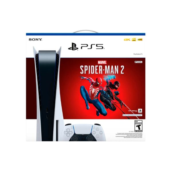 PS5 HW 1215 Estándar 825GB SSD Spider-Man 2 - Latam