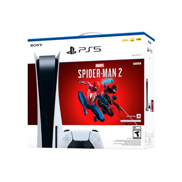 PS5 HW 1215 Estándar 825GB SSD Spider-Man 2 - Latam - Imagen 4